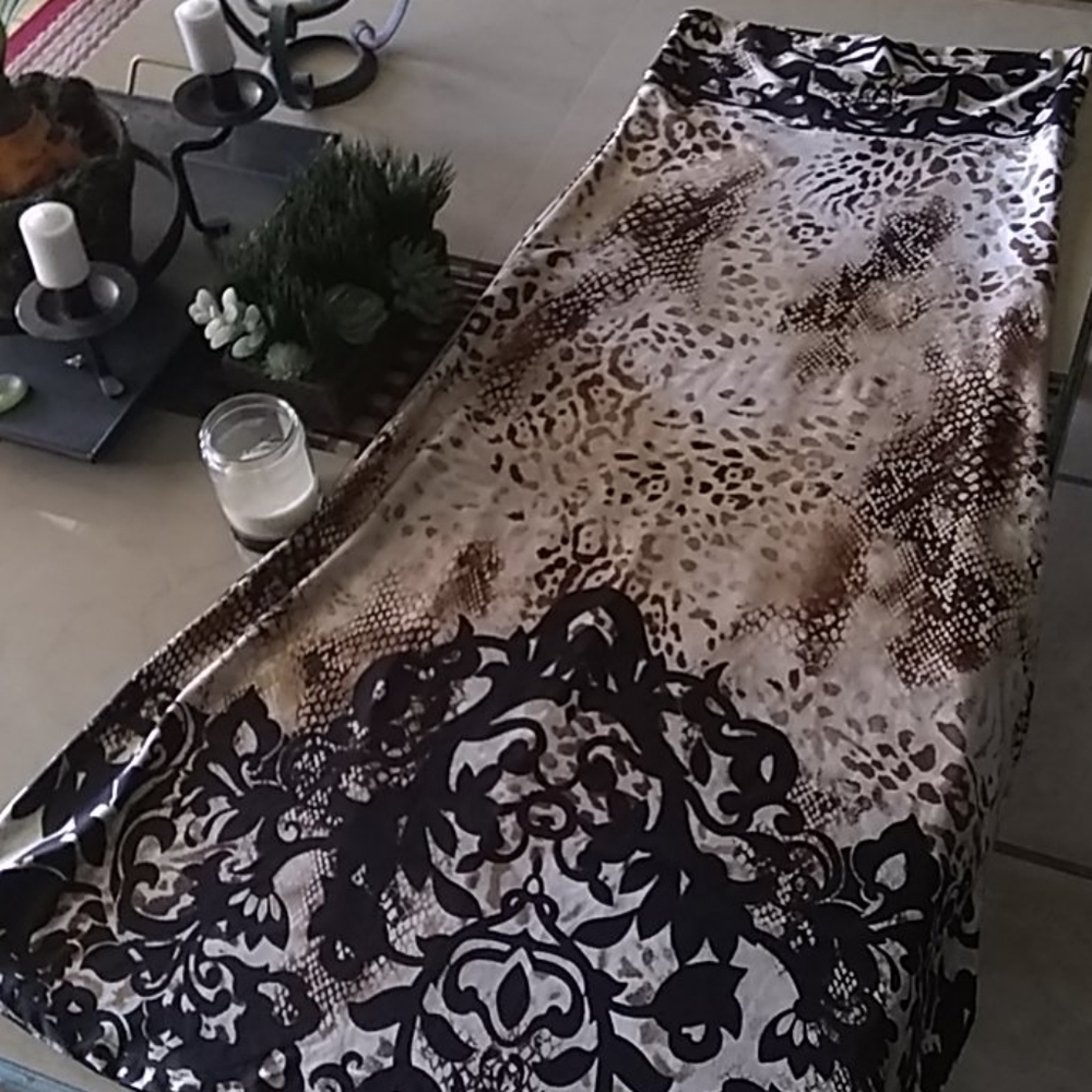 Venus spandex maxi skirt